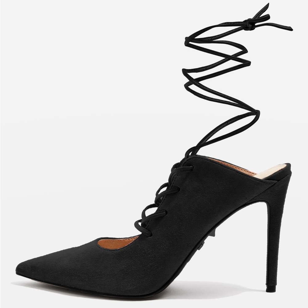 Lace-Up Heels